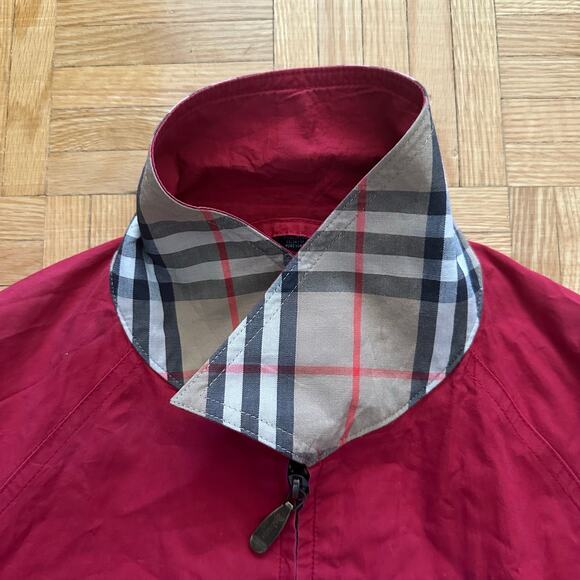 Vintage Burberrys Cotton Light weight Jacket Nova Check Size Medium - Picture 4 of 9